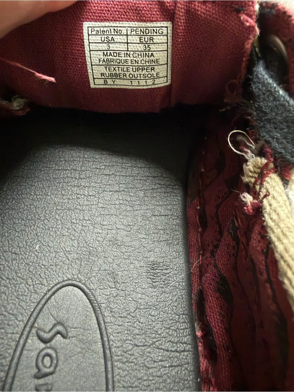 Sanuk excellent preowned